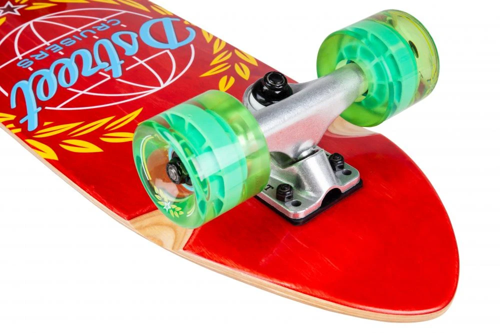 D Street Atlas Red Cruiser Skateboard - 28" - Image 2