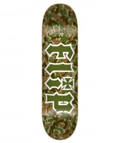 Flip Combat Green Skateboard Deck - 8.25"