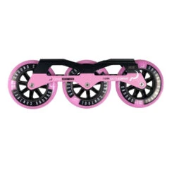 Ground Control Tri Skate Frame V3 110mm Complete Setup - Pink