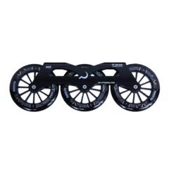 Ground Control Tri Skate Frame V3 125mm Complete Setup - Black