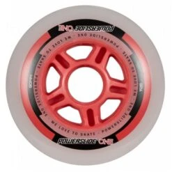 Powerslide One Inline Skate Wheels - 90mm 82a Set 4