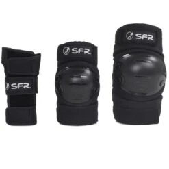 SFR Youth Ramp Triple Pad Set - Black