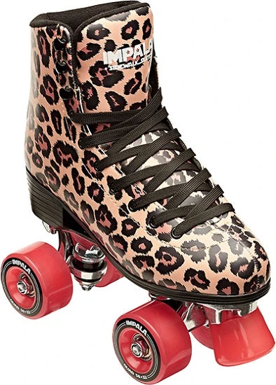 Impala Quad Roller Skates - Leopard