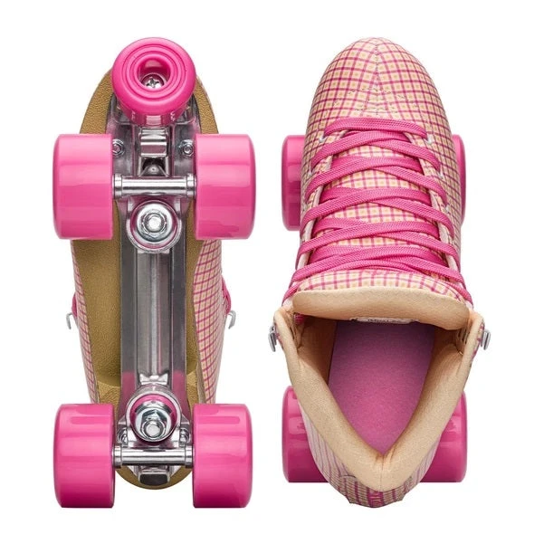 Impala Quad Roller Skates - Pink Tartan - Image 2