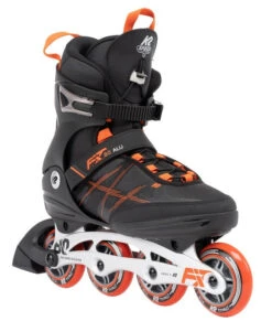 K2 Fit 80 Alu Mens Inline Skates - Black/Red