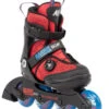 K2 Raider Boa Adjustable Size Skates - Red/Blue