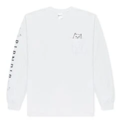 RIPNDIP Lord Nermal Long Sleeve - White