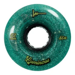 Luminous Light Up Quad Wheels Jade 62mm - 4 Pack