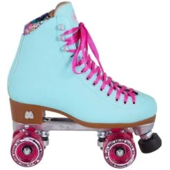 Moxi Beach Bunny Sky Blue Roller Skates