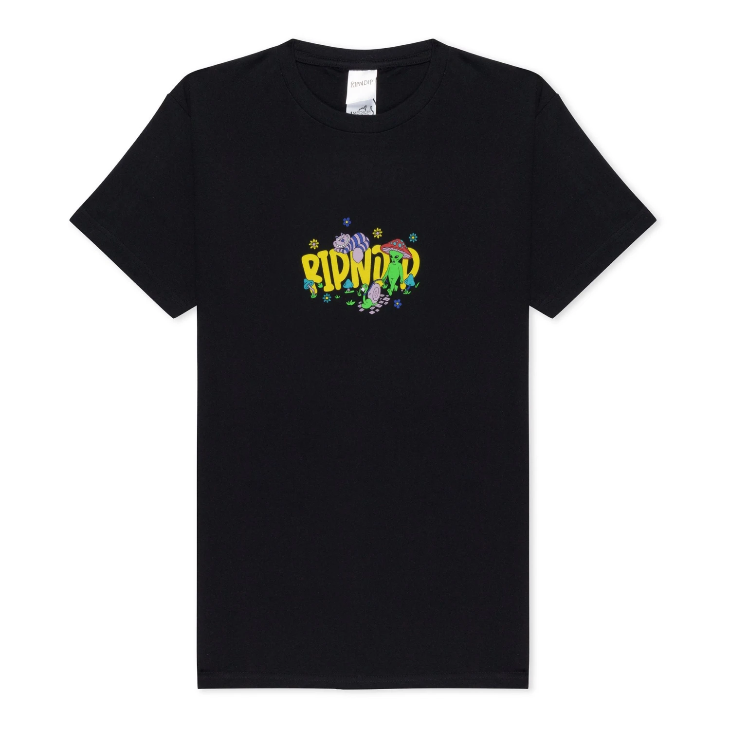 RIPNDIP Rabbit Hole T-Shirt - Black - Image 2