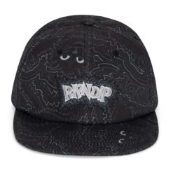 RIPNDIP Big Pussy Energy 6 Panel Hat - Black