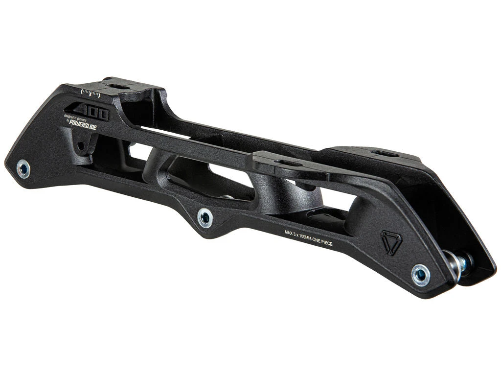 Powerslide Elite Casted AL Frames 250mm 3 X100 - Black - Image 2