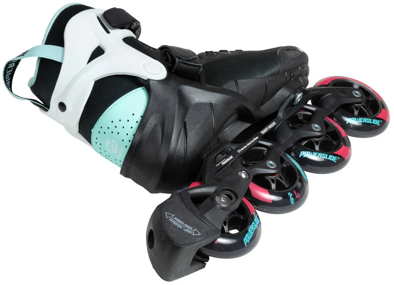 Powerslide Phuzion Radon Teal 90 Inline Skates - Image 2