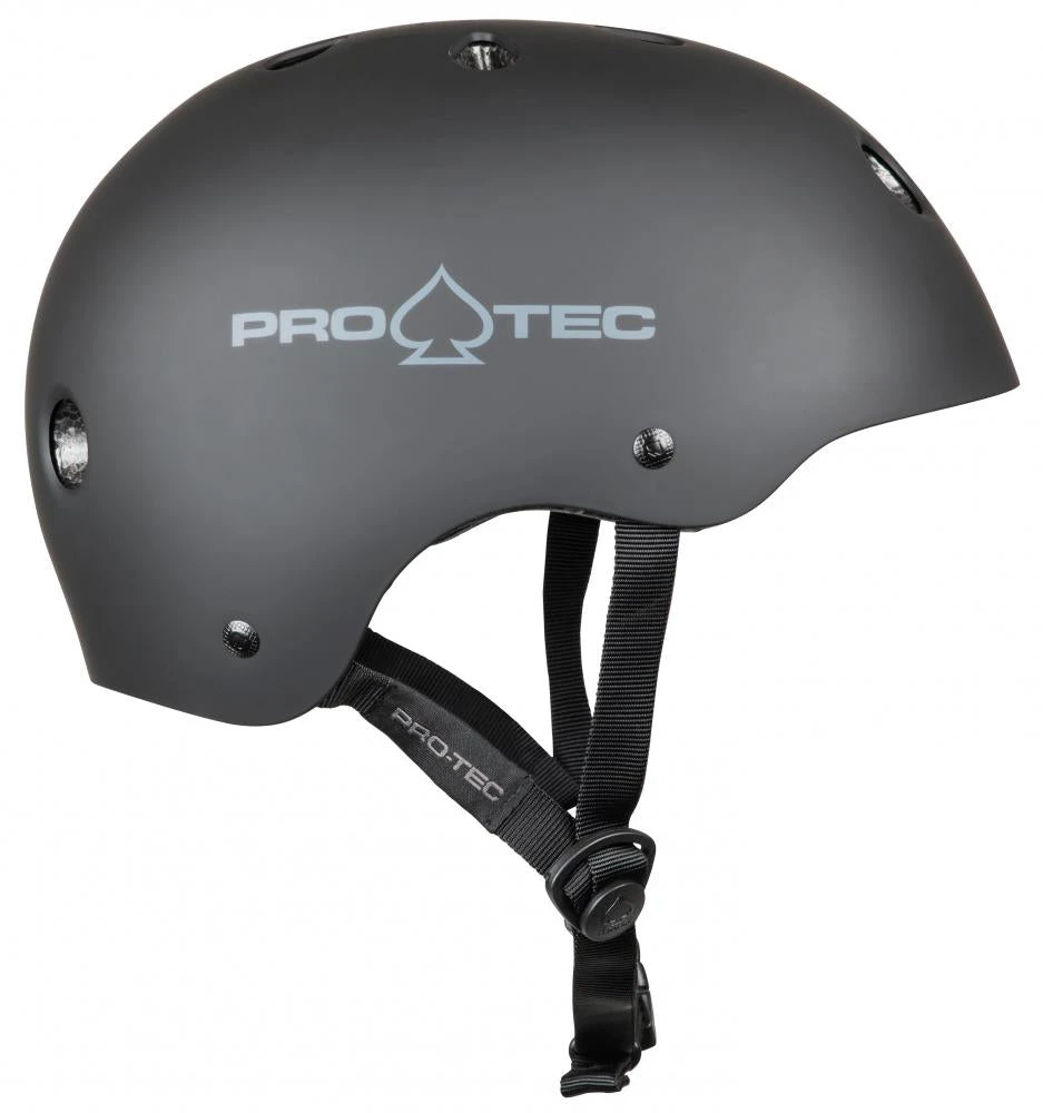 Pro-Tec Classic Certified Helmet - Matt Black - Image 2