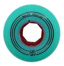 Red Eye Team Teal Wheels 55mm 92a - Set Of 4