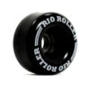Rio Roller Coaster Black Roller Skate Wheels 62mm - Set Of 4