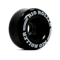 Rio Roller Coaster Black Roller Skate Wheels 62mm - Set Of 4