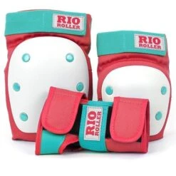 Rio Roller Triple Pad Set - Red/Mint