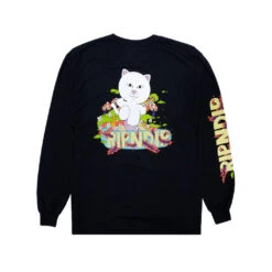 RIPNDIP Day Tripper Long Sleeve T - Black