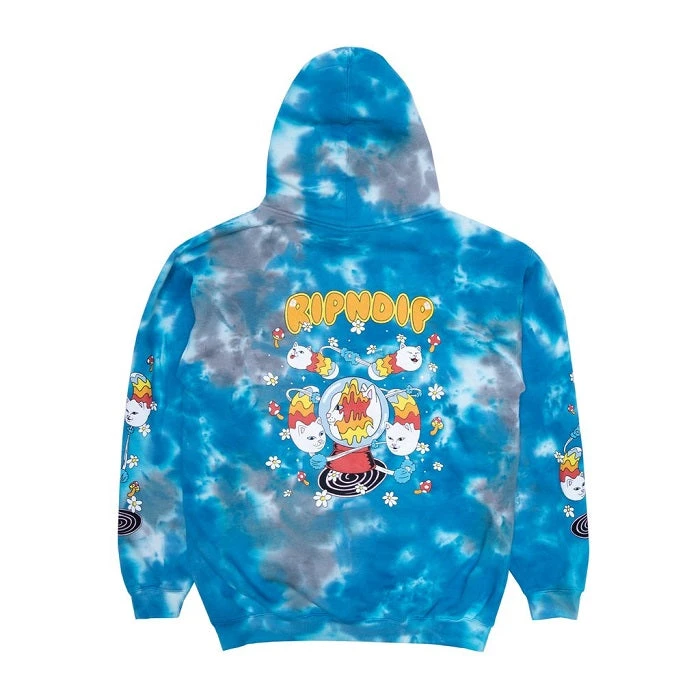 RIPNDIP Space Gravy Hoodie - Baby Blue Cloud Wash