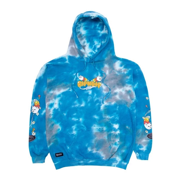 RIPNDIP Space Gravy Hoodie - Baby Blue Cloud Wash - Image 2