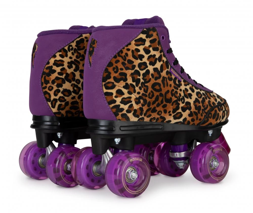 Rookie Harmony Leopard Print Roller Skates - Image 2