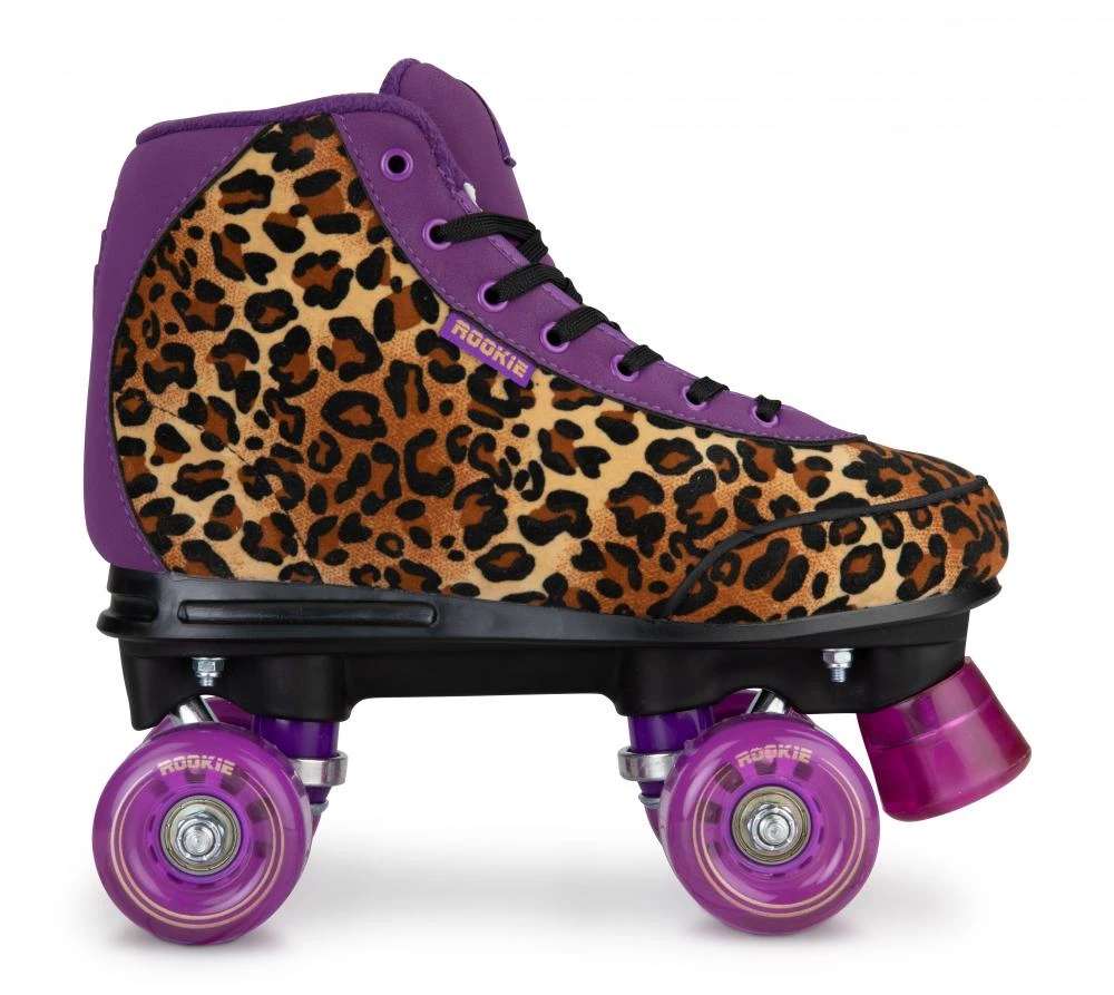 Rookie Harmony Leopard Print Roller Skates - Image 3