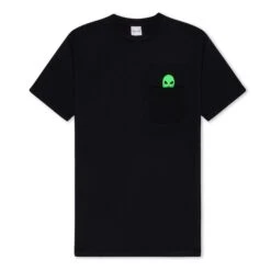 RIPNDIP Lord Alien Pocket T Shirt - Black