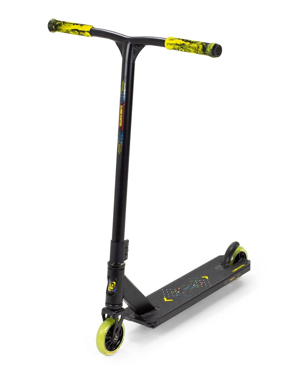 Slamm Classic V9 Stunt Scooter - Black/Yellow