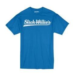 Slick Willies London Original T Shirt - Blue