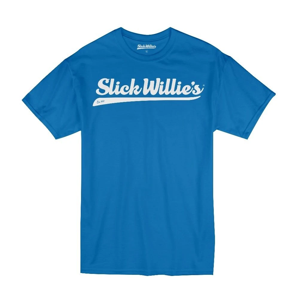 Slick Willies London Original T Shirt - Blue
