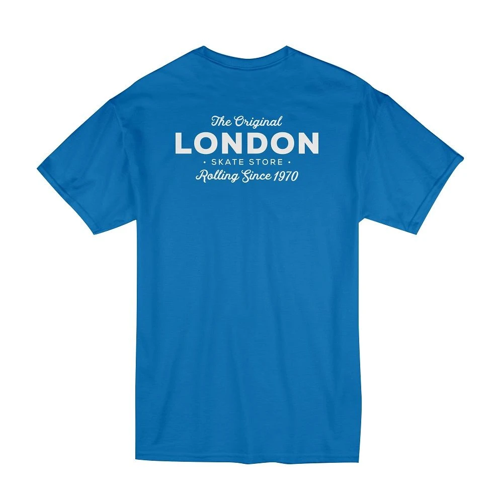 Slick Willies London Original T Shirt - Blue - Image 2