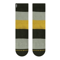 Merge4 Spidey Lichen Stripe Low Crew Socks