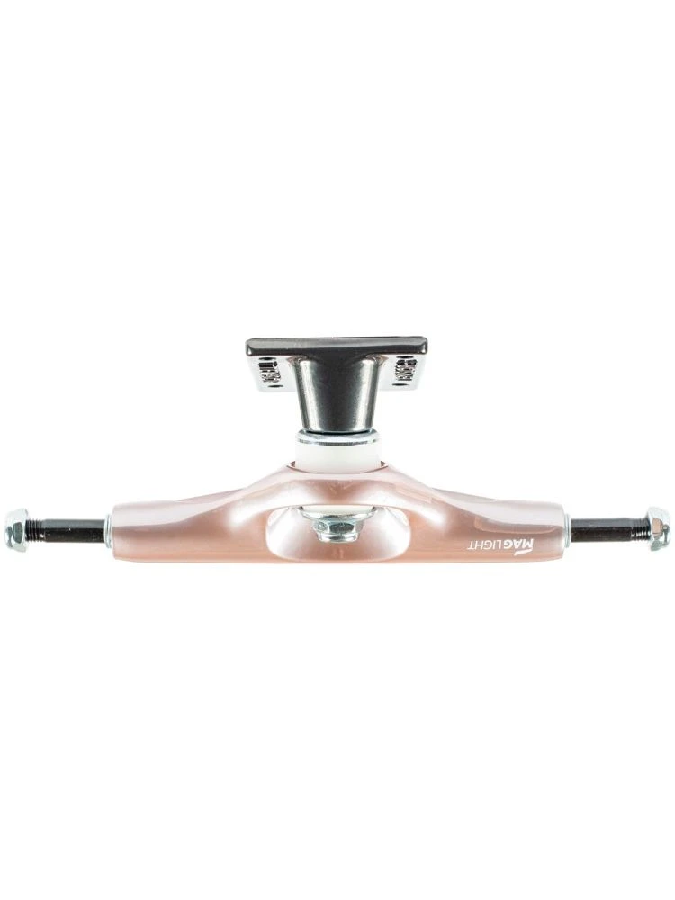 Tensor Mag Light Glossy Rose Gold/Gunmetal Skateboard Trucks - 5.25 - Image 2
