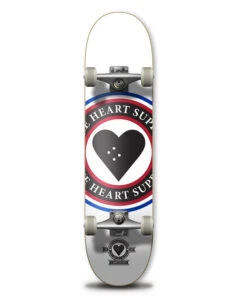 The Heart Supply Insignia White Skateboard - 8.25"