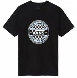 Vans Circle Checker T-Shirt - Black