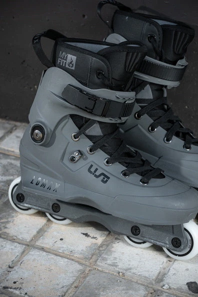USD Aeon 60 Lomax Pro Aggressive Skates - Grey - Image 2